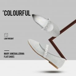 DREAM PAIRS Girl's Mary Jane Ballerina Flat Shoes