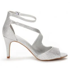 DREAM PAIRS Women's Open Toe Pump Stylish Heel Sandals