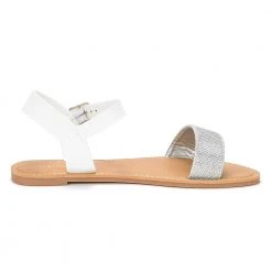 DREAM PAIRS Women's Ankle Strap Open Toe Flat Sandals