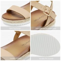 DREAM PAIRS Women’s Espadrille Platform Sandals