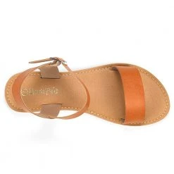 DREAM PAIRS Women's Ankle Strap Open Toe Flat Sandals