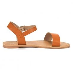 DREAM PAIRS Women's Ankle Strap Open Toe Flat Sandals