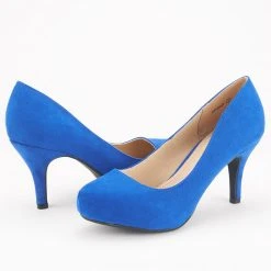 DREAM PAIRS Women's Low Stiletto Dress Pumps