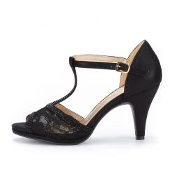 DREAM PAIRS Women's Stiletto Open Toe Strappy Sandals