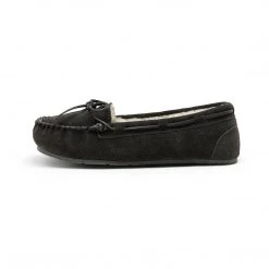 DREAM PAIRS Faux Fur Ladies Suede Moccasin Slippers Women